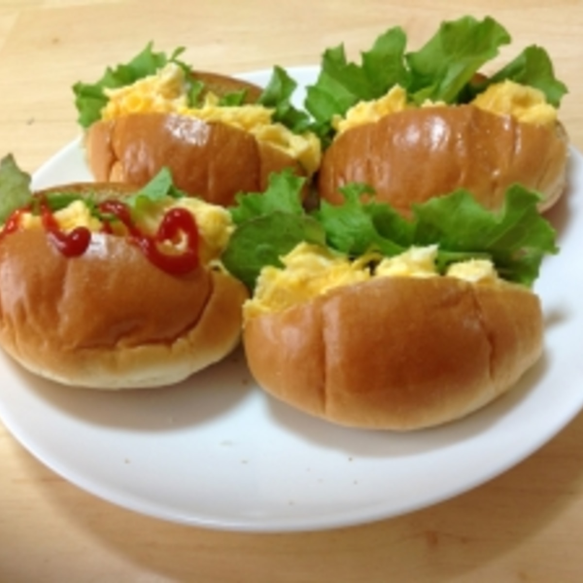 朝食に ロールパンサンド レシピ 作り方 By はち 楽天レシピ